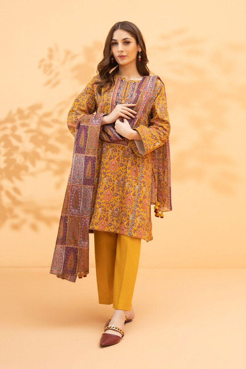 3 Piece - Digital Printed Lawn Suit