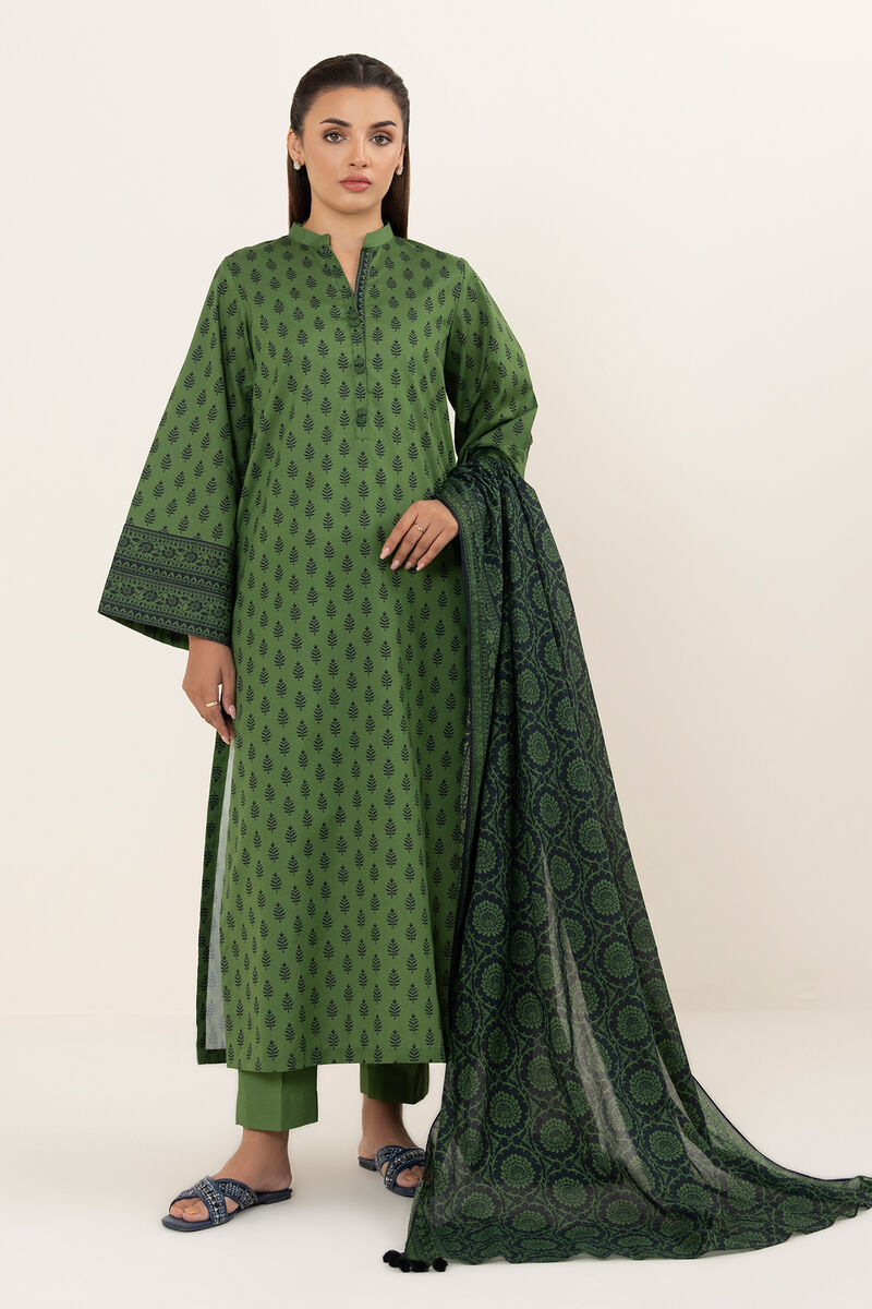 3 Piece - Printed Lawn Suit
