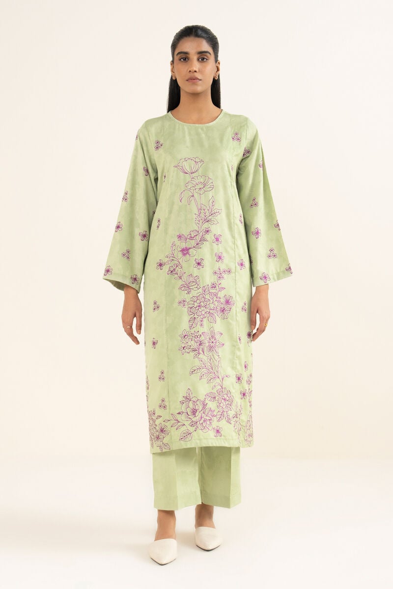 Embroidered Jacquard Shirt