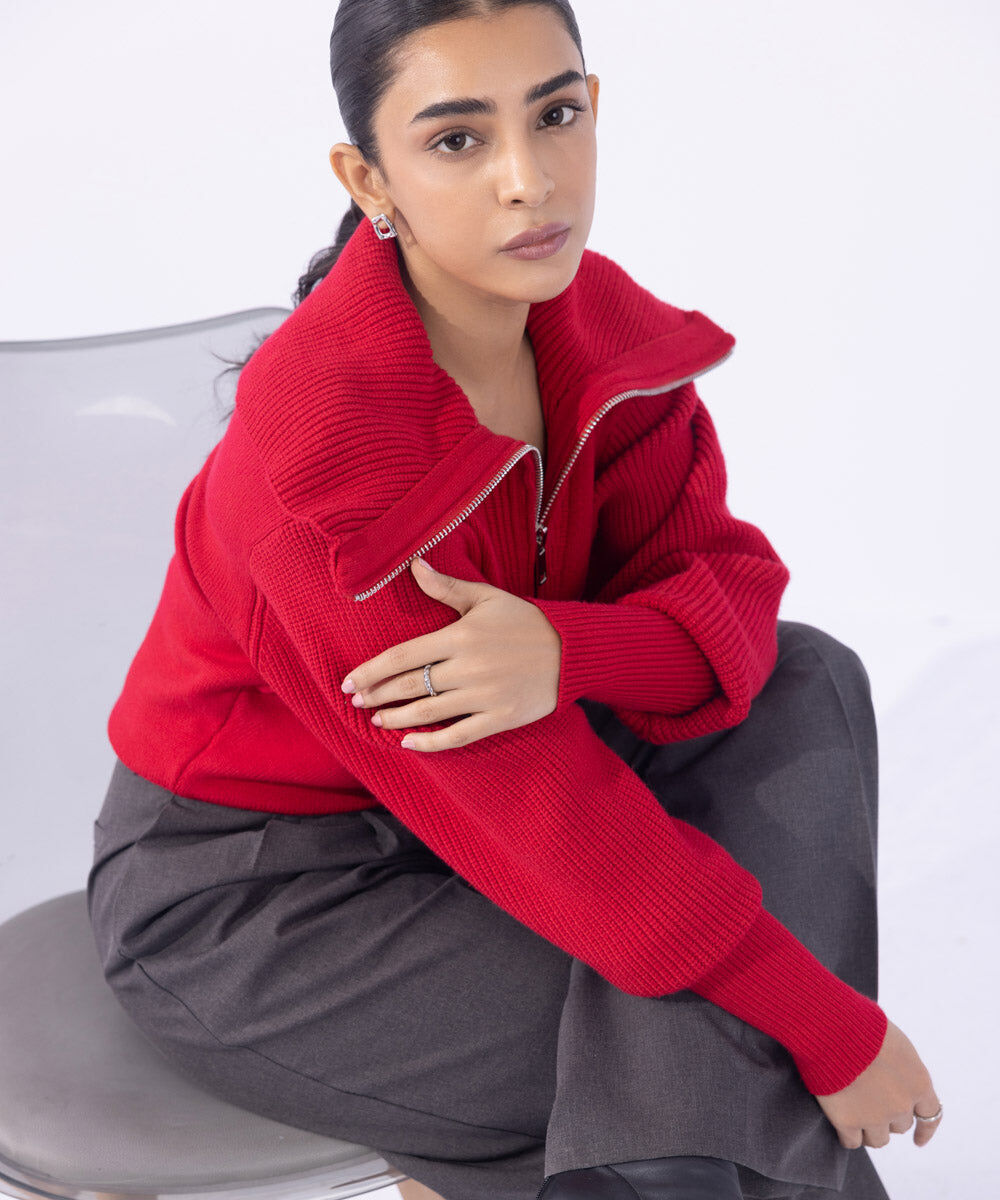 Woman - Grey Tailored Wide Leg Trousers