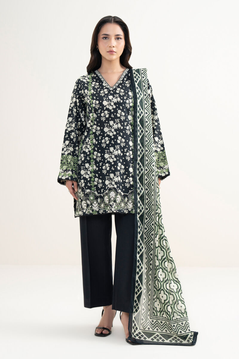 Printed Lawn Dupatta