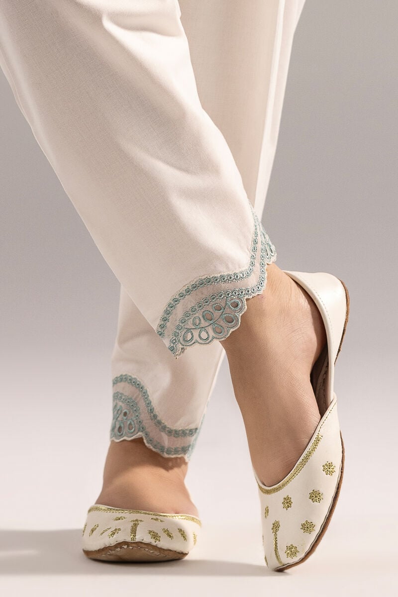 Embroidered Cambric Skinny Shalwar