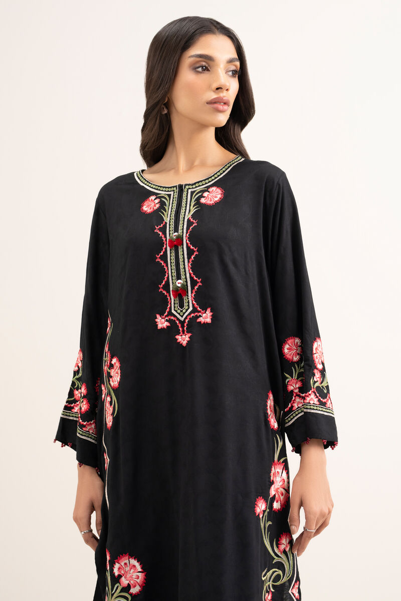 Embroidered Arabic Jacquard Shirt