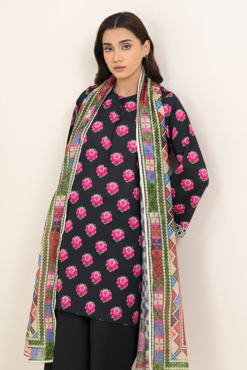 2 Piece - Printed Lawn Suit