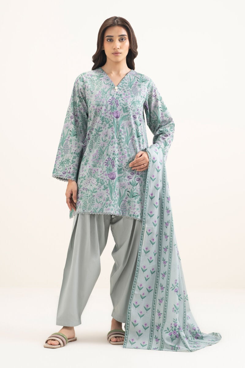 Printed Lawn Dupatta