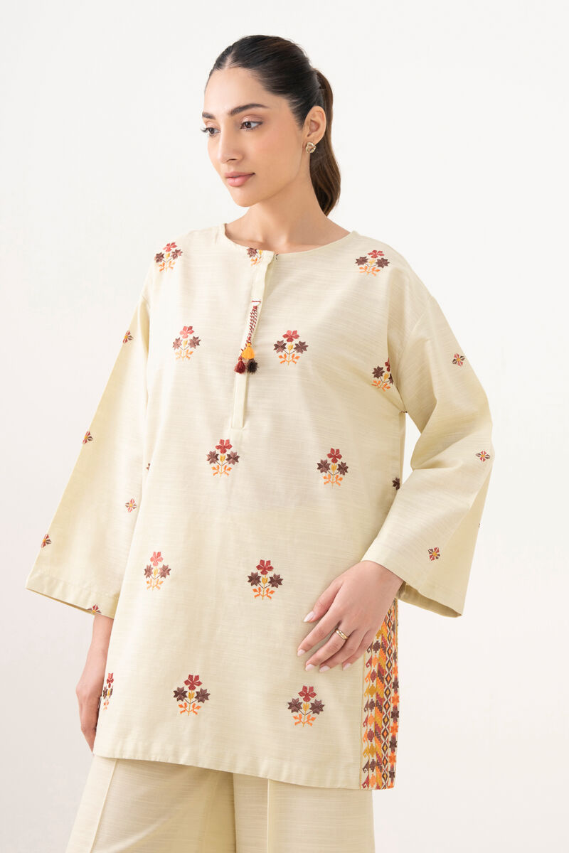 Embroidered Cotton Shirt