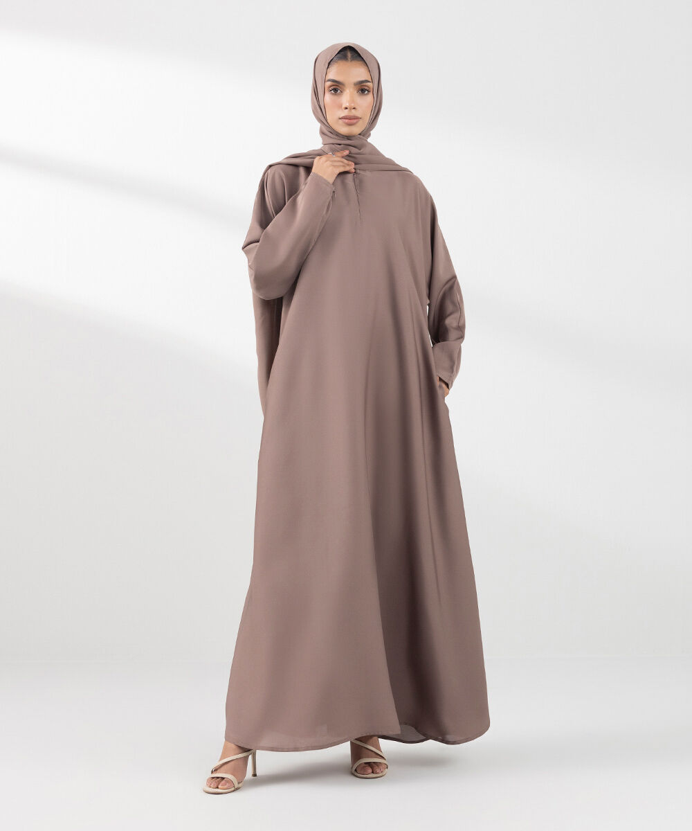 HIJAB25V3004 Brown Hijab  HIJAB25V3004 i