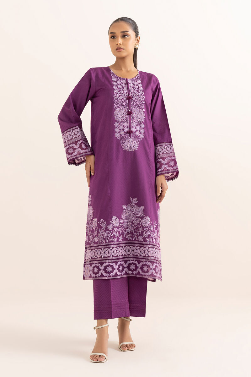 Embroidered Dobby Shirt