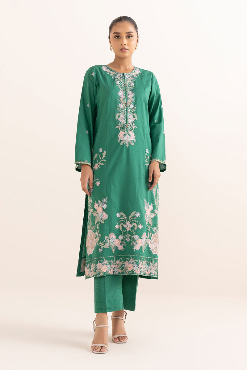 Embroidered Dobby Shirt