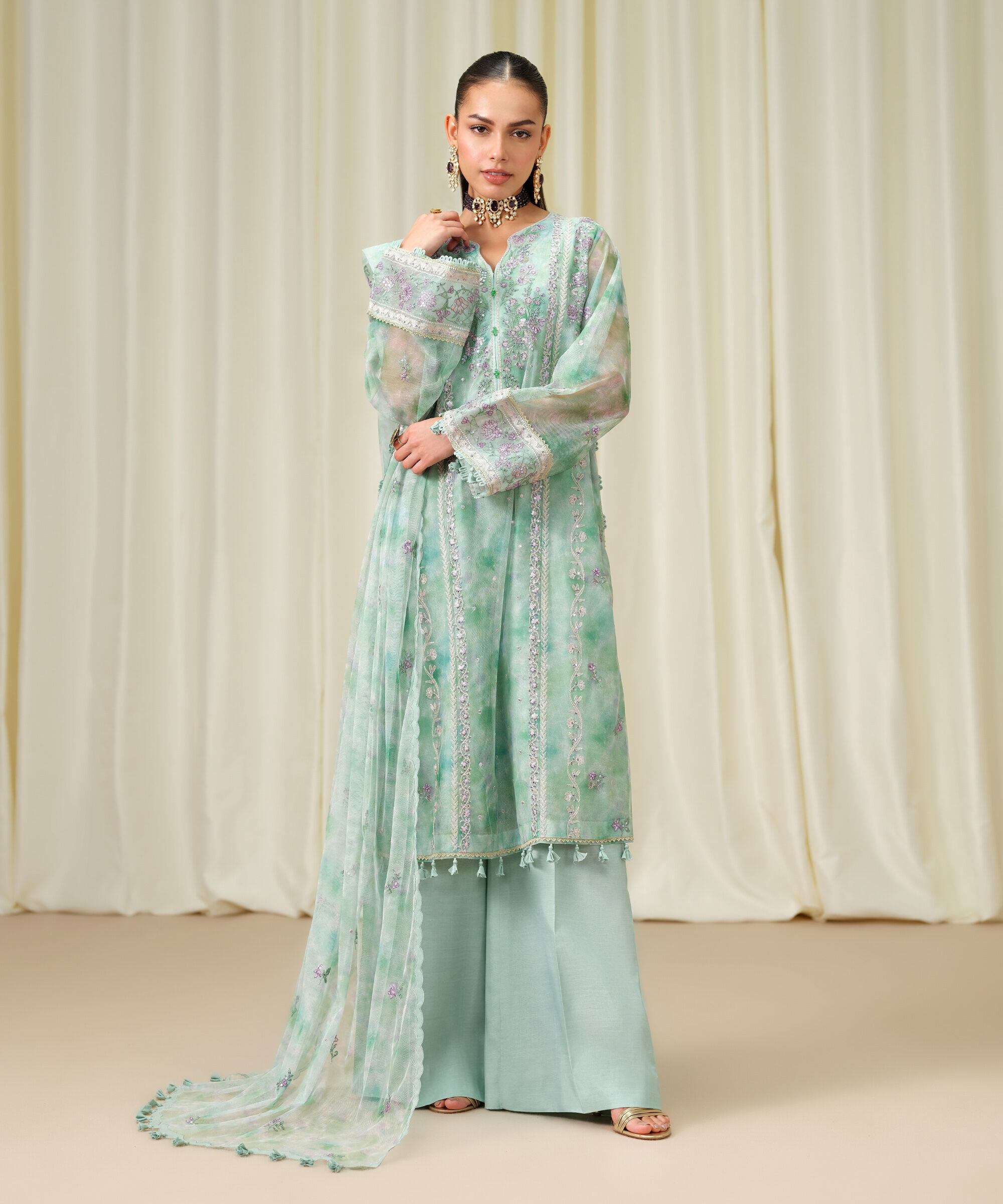 Unstitched 3 PC U3FELX25V919