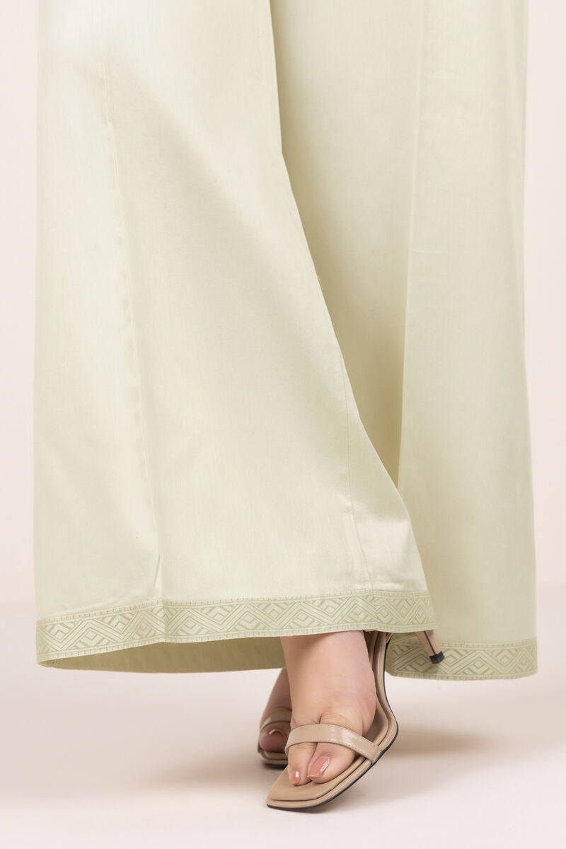 Solid Cambric Flared Pants