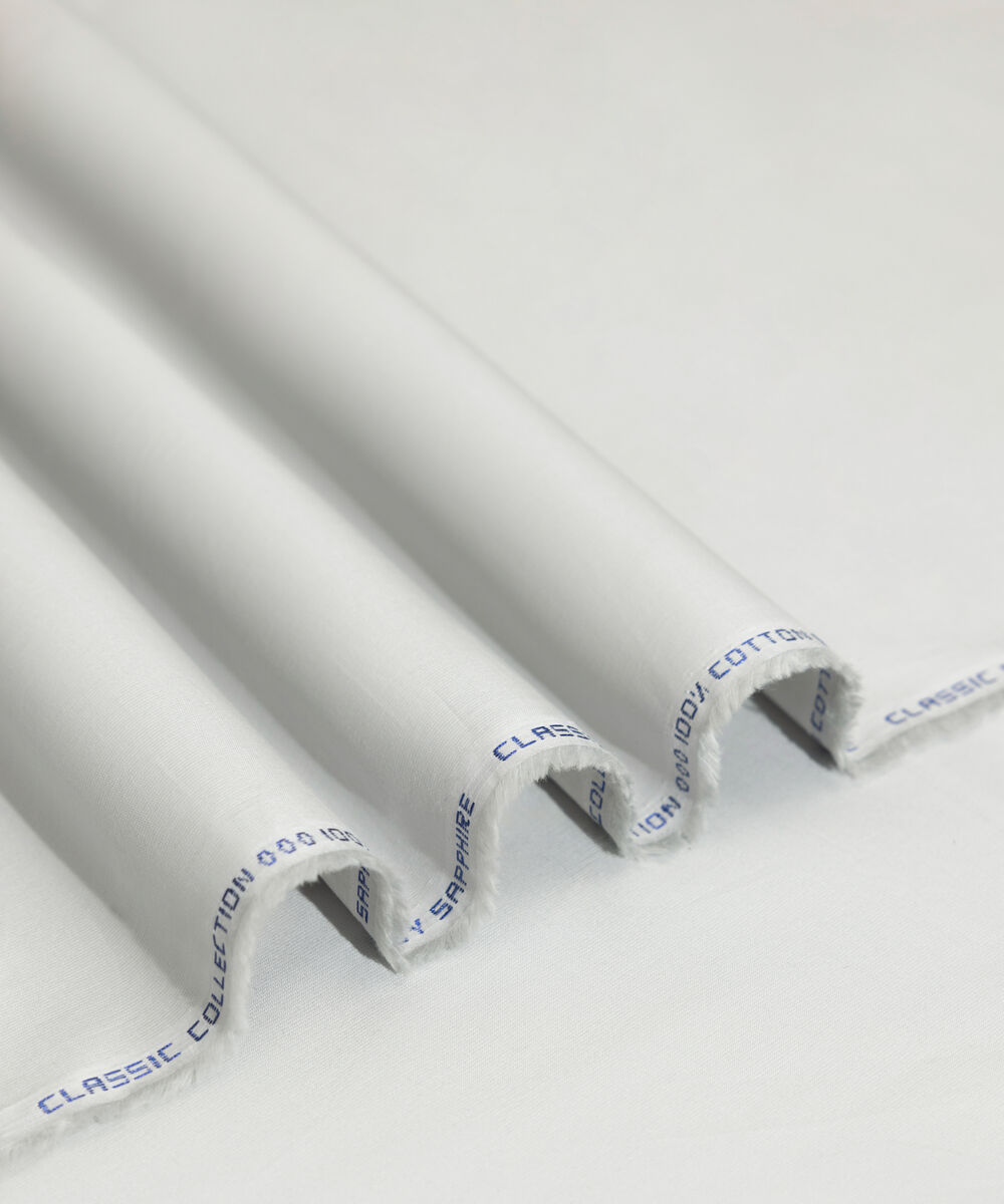 Men's Unstitched 2-Piece Premium Cotton Dobby Soft Grey Suit