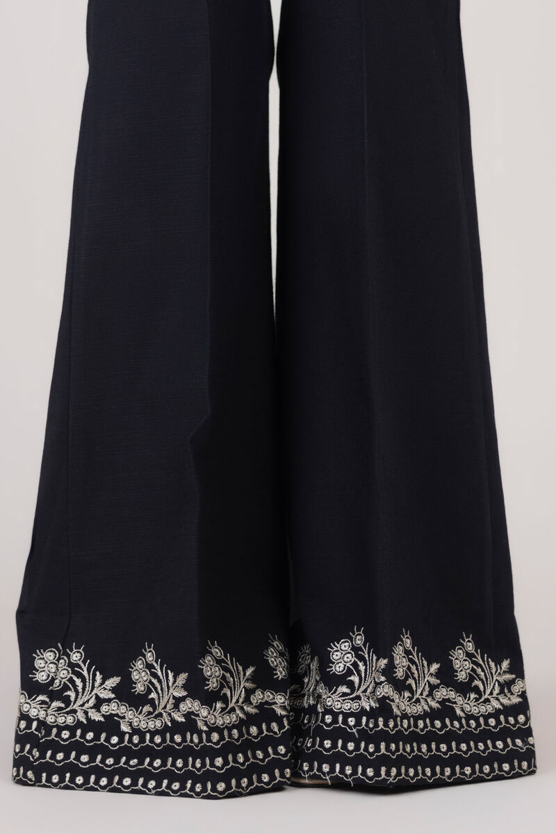 Embroidered Khaddar Trousers