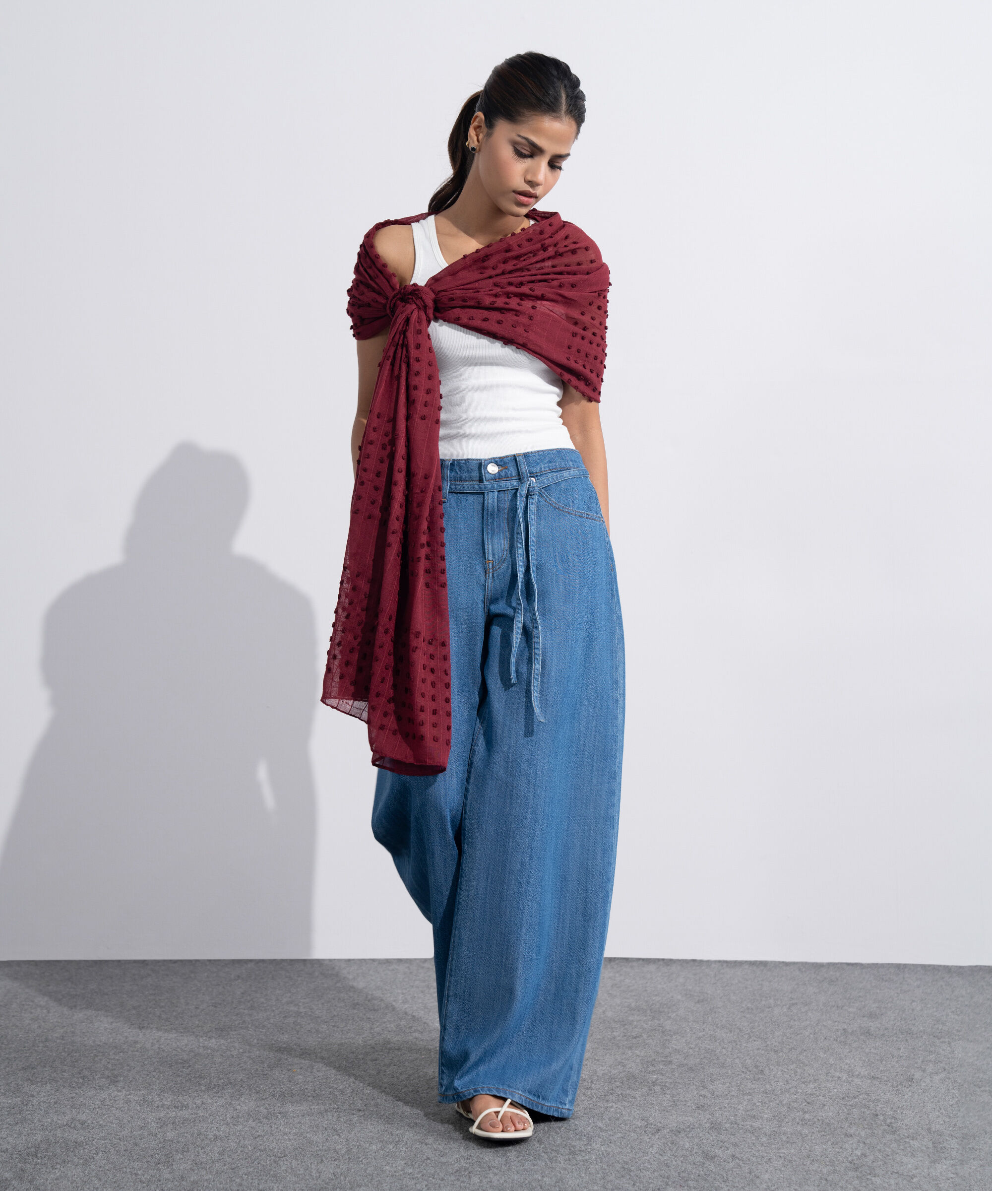Rectangular Scarf WSCF26V20015