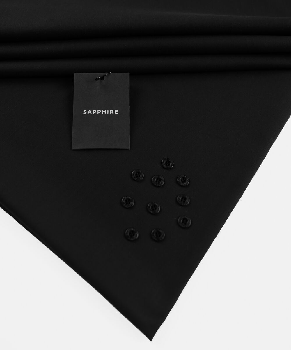 Men's Unstitched Two-Piece Premium Wash and Wear Metal Grey Suit.