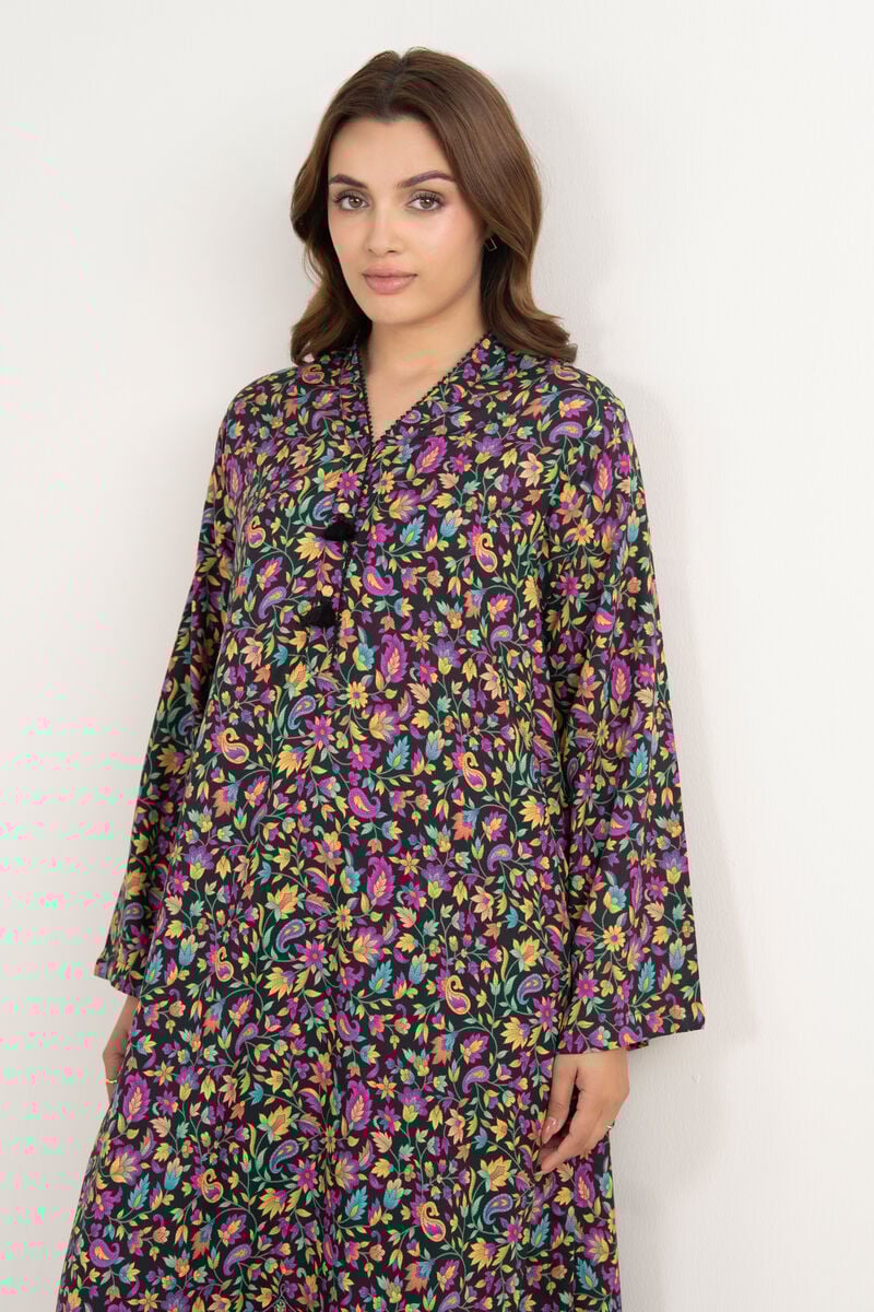 Embroidered Arabic Cambric Shirt