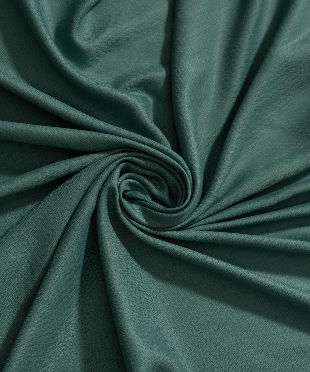 Women's RTW Poly Viscose Solid Seafoam Green Shawl
