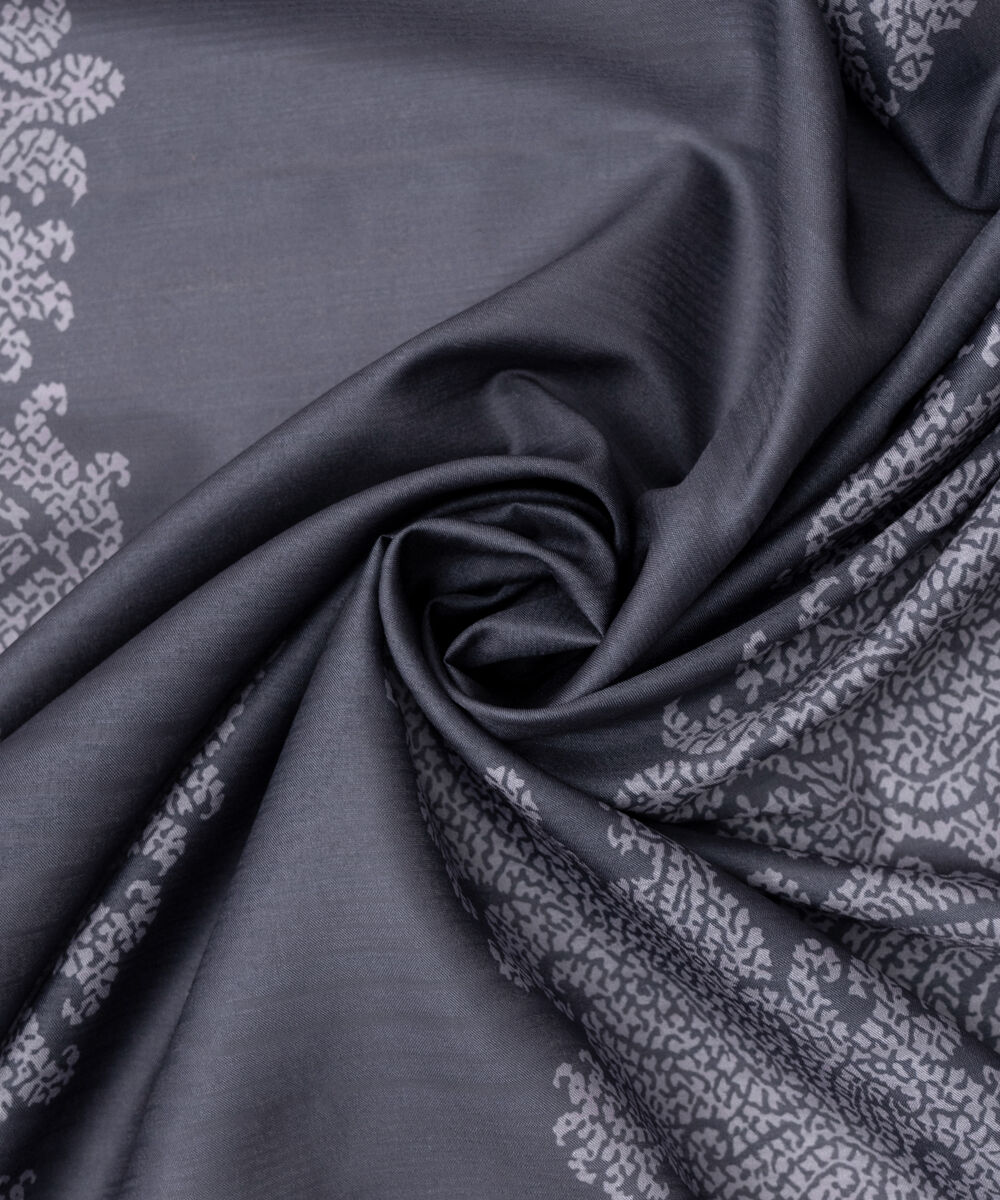 Women's Textured Silk Purple Printed Dupatta