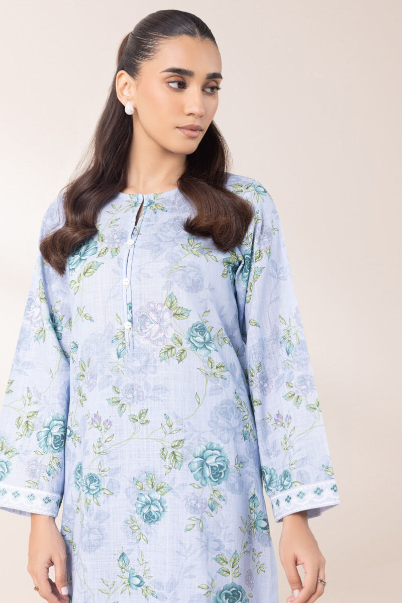 Embroidered Khaddar Shirt