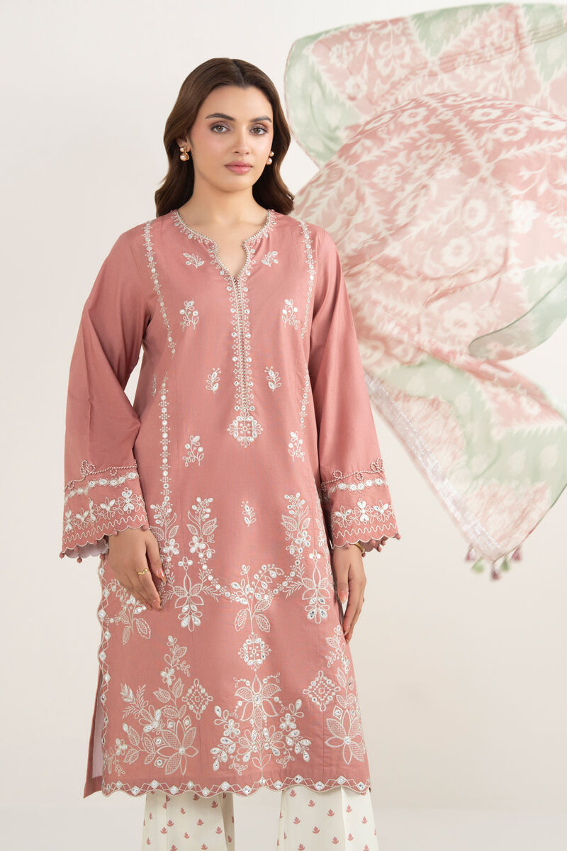 3 Piece - Embroidered Lawn Suit