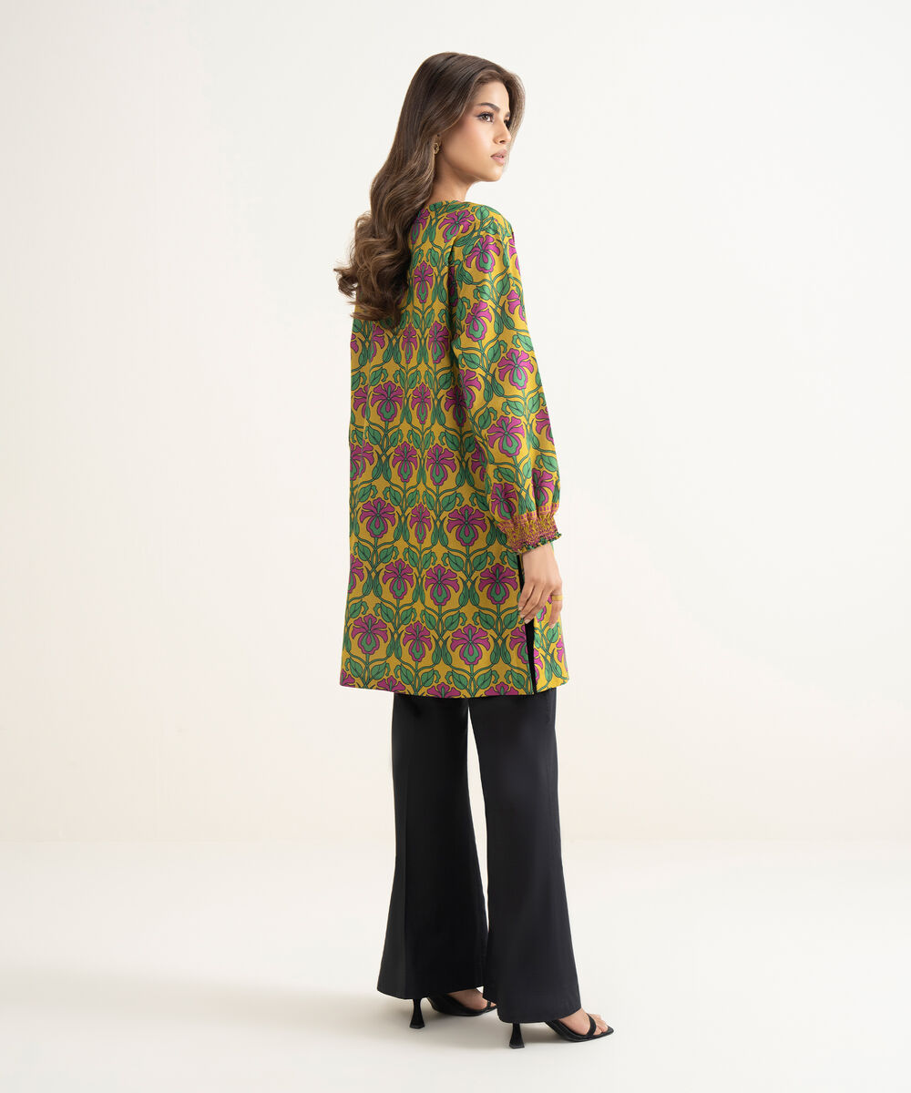 Women's Unstitched Lawn Printed Multi Shirt
