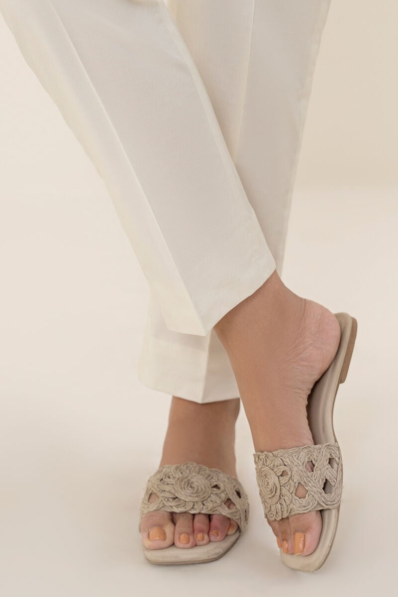 Dyed Cotton Trousers