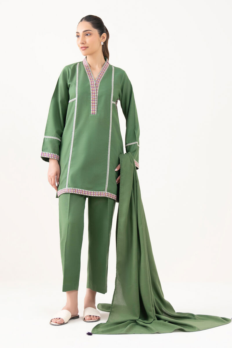 Embroidered Voile Dupatta