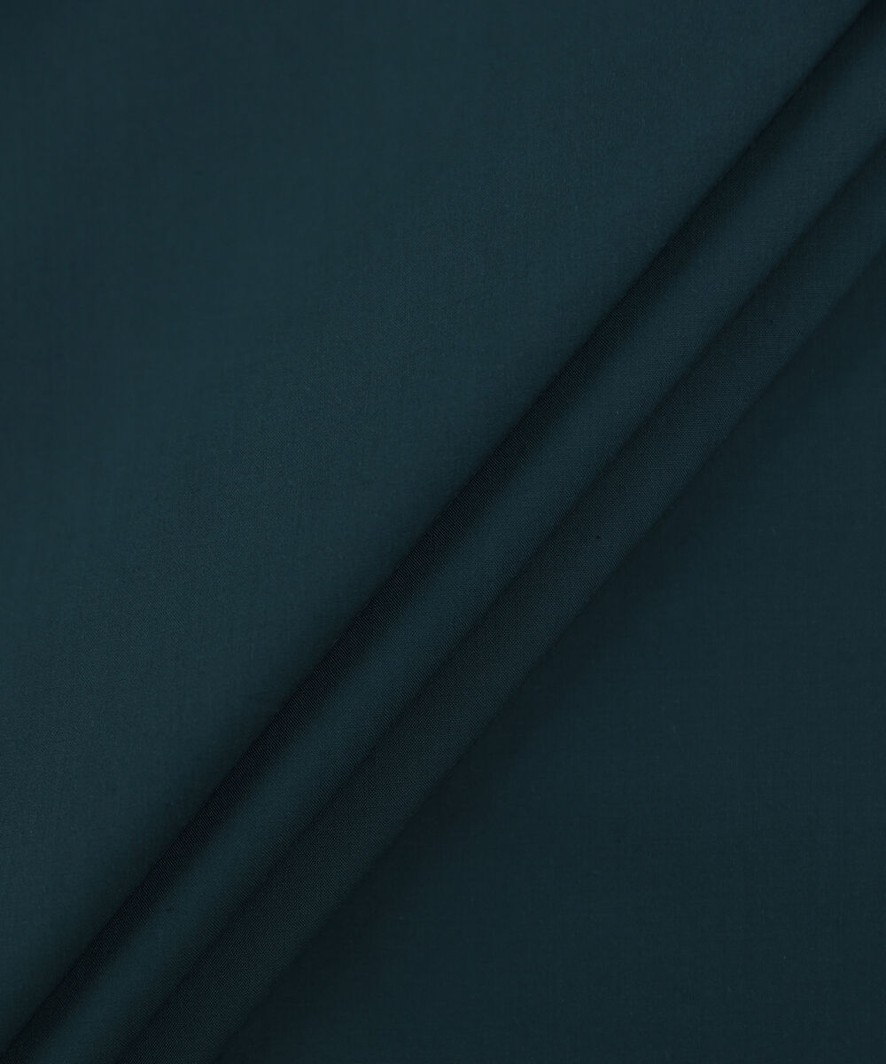 Men Unstitched Viscose Teal Full Suit Fabric