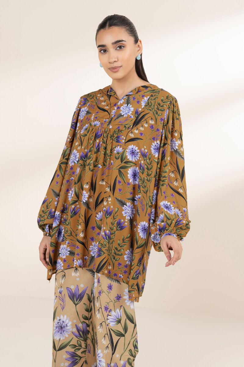 Printed Arabic Lawn Shirt