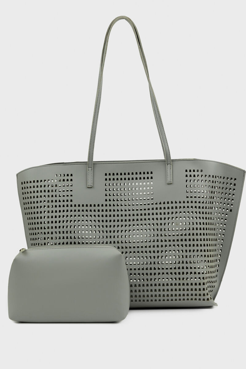 Grey Tote Bag