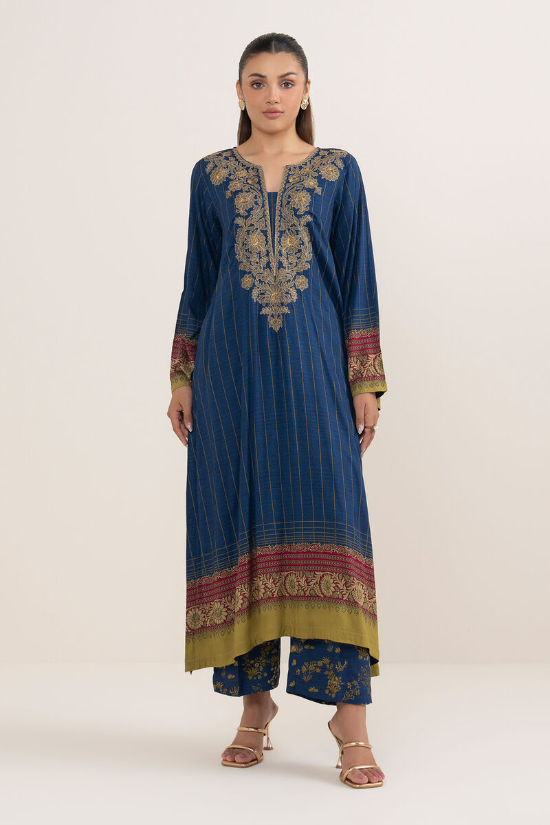 Embroidered Arabic Lawn Shirt