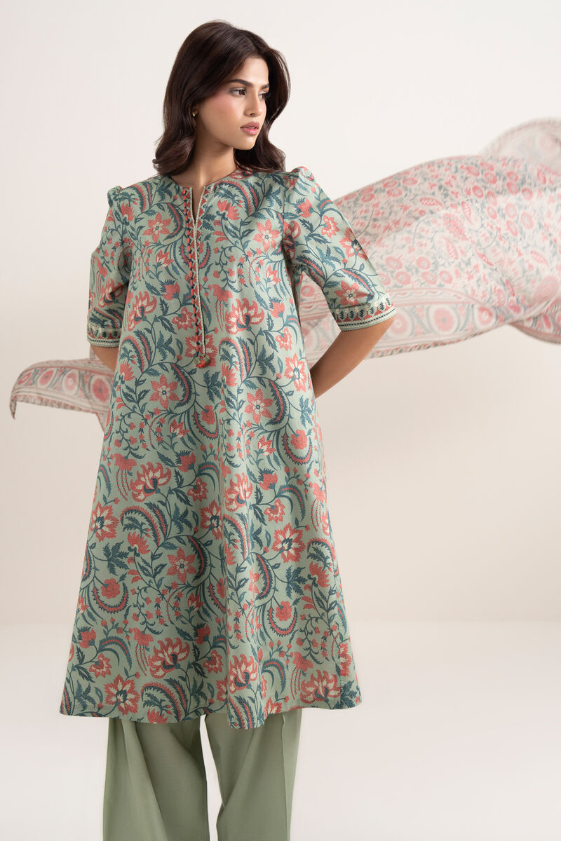 3 Piece - Printed Lawn Suit
