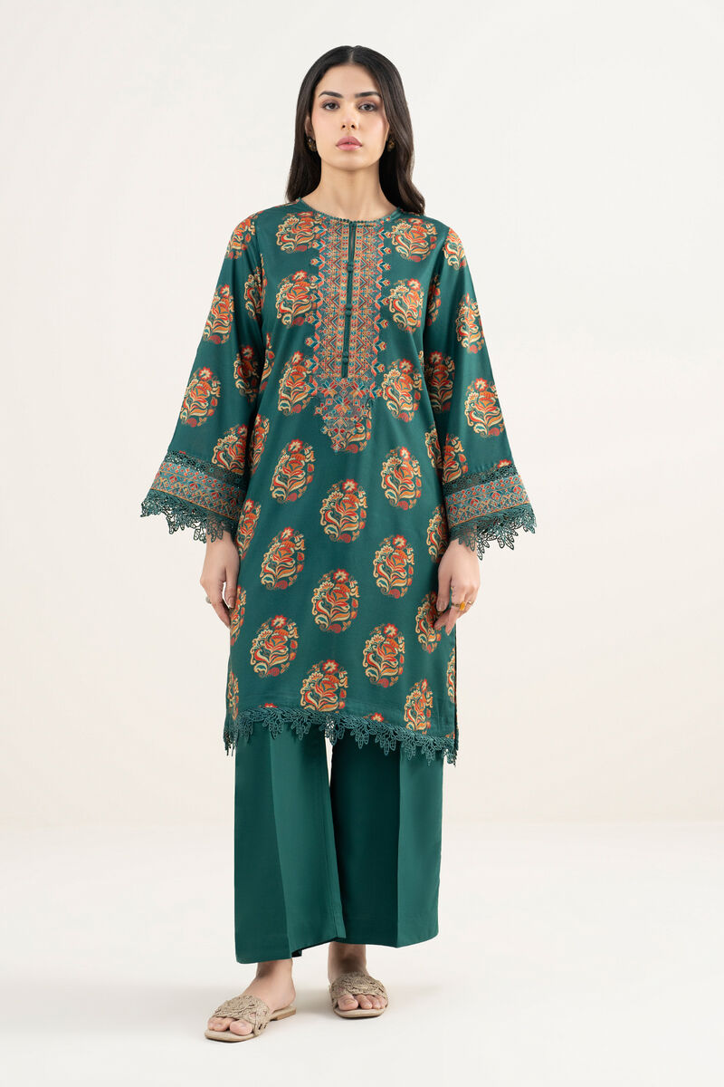 Embroidered Arabic Cambric Shirt