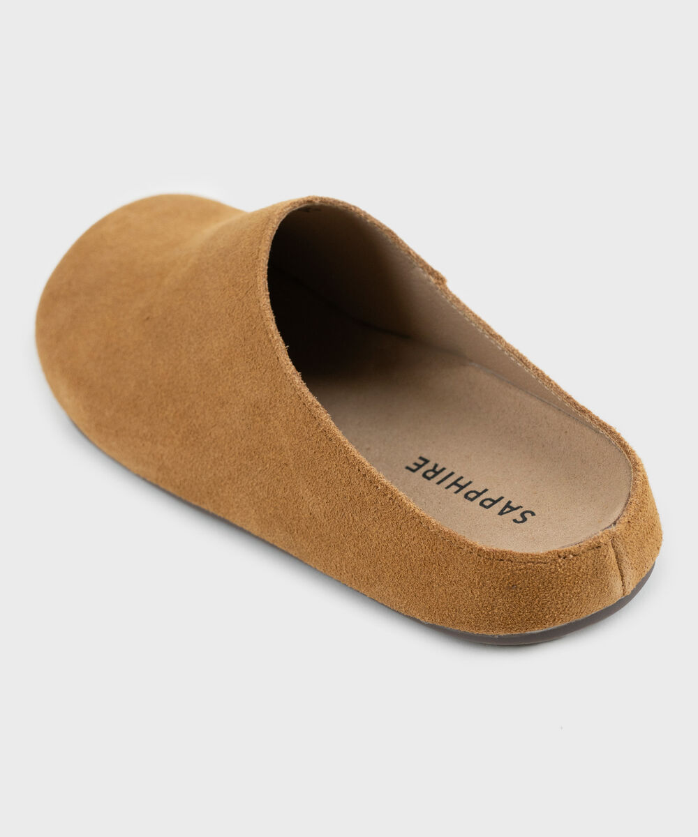 Women's Camel Brown Mules