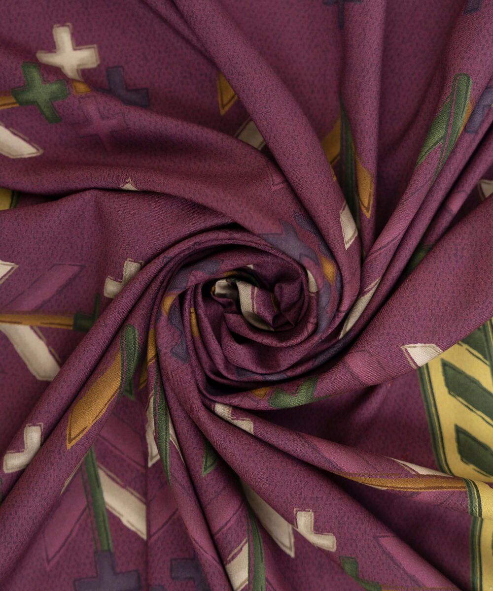 Viscose Linen Printed Multi Dupatta