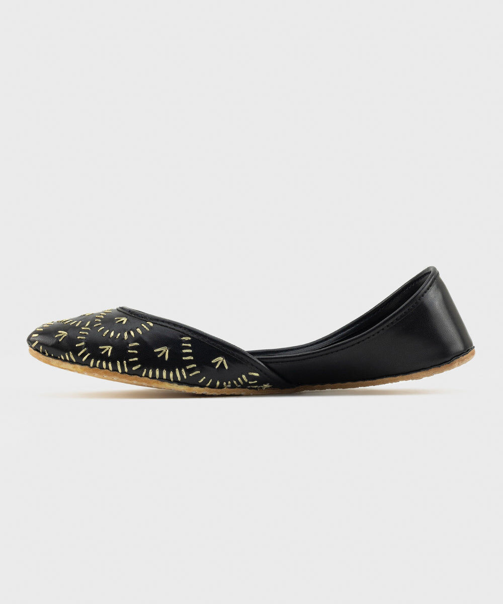 Women's Black Khussa