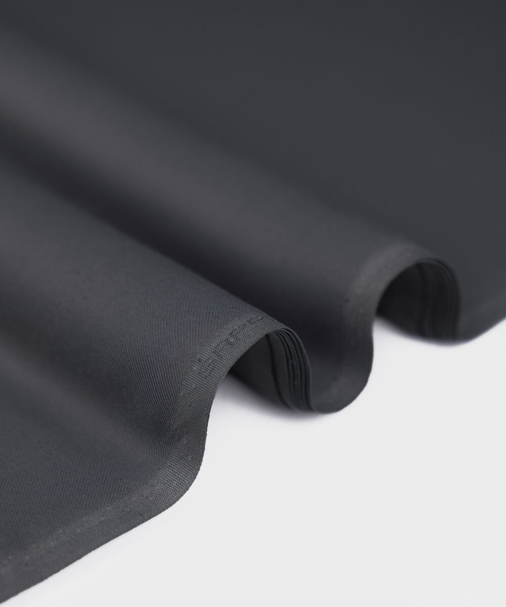 Men's Unstitched gun metal textured wash and wear Suit