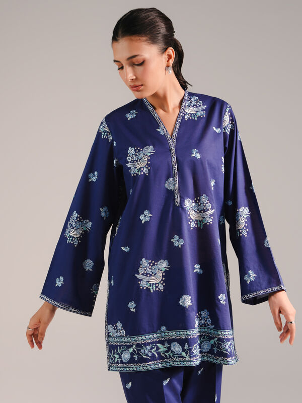 2 Piece - Embroidered Lawn Suit