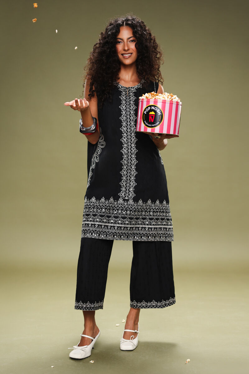 Embroidered Cotton Jacquard Shirt