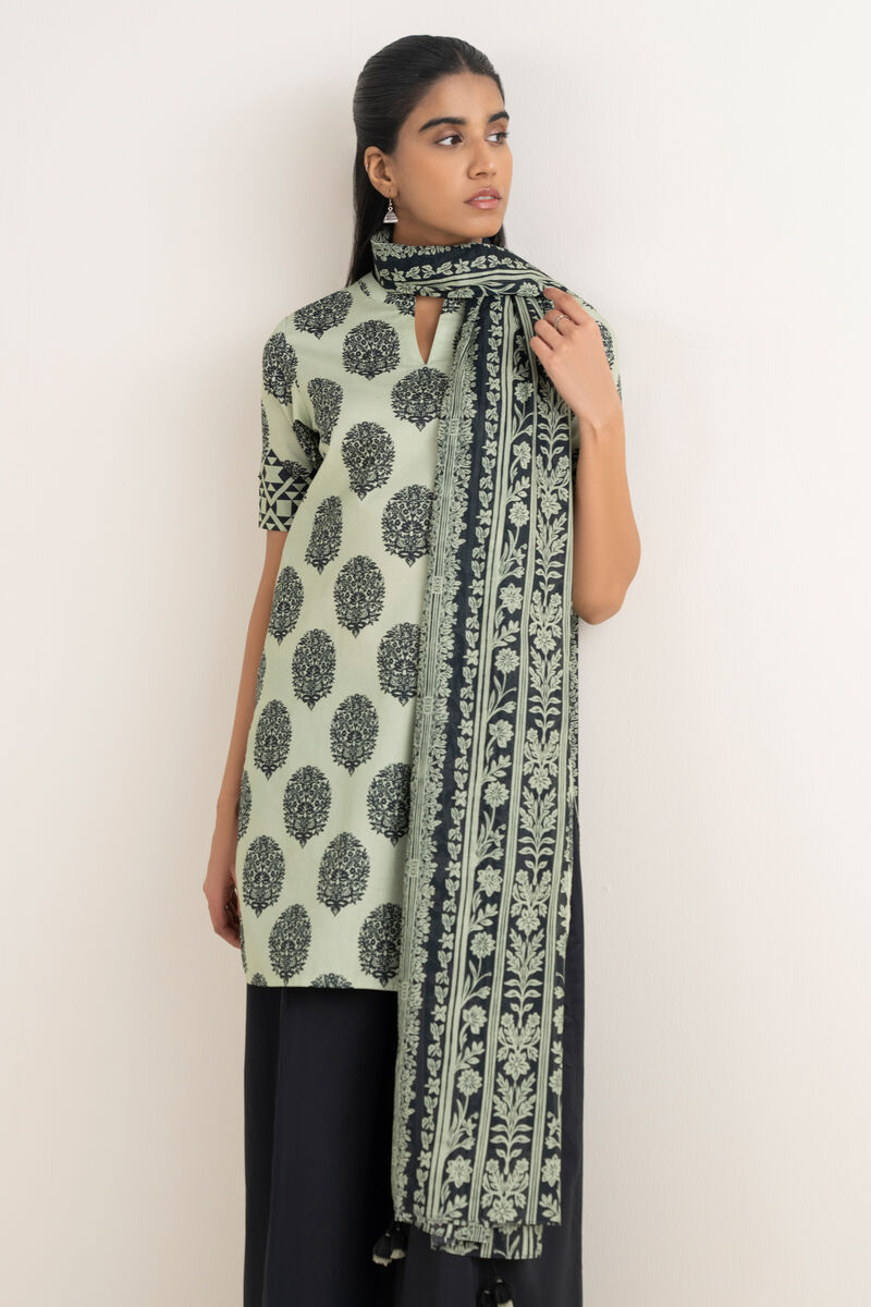 2 Piece - Printed Lawn Suit