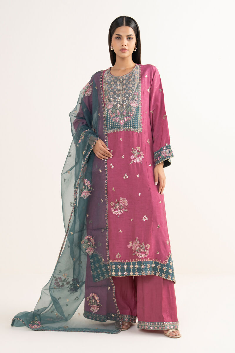 Embroidered Organza Dupatta