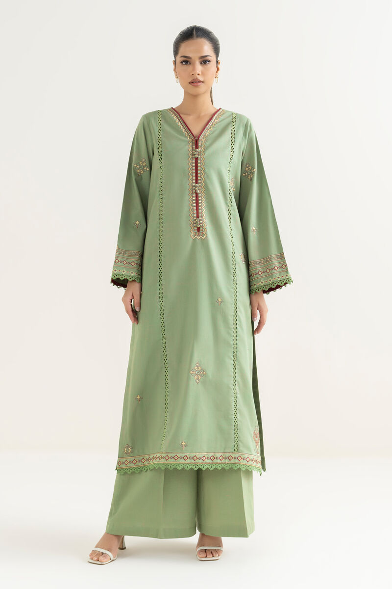 Embroidered Cotton Shirt