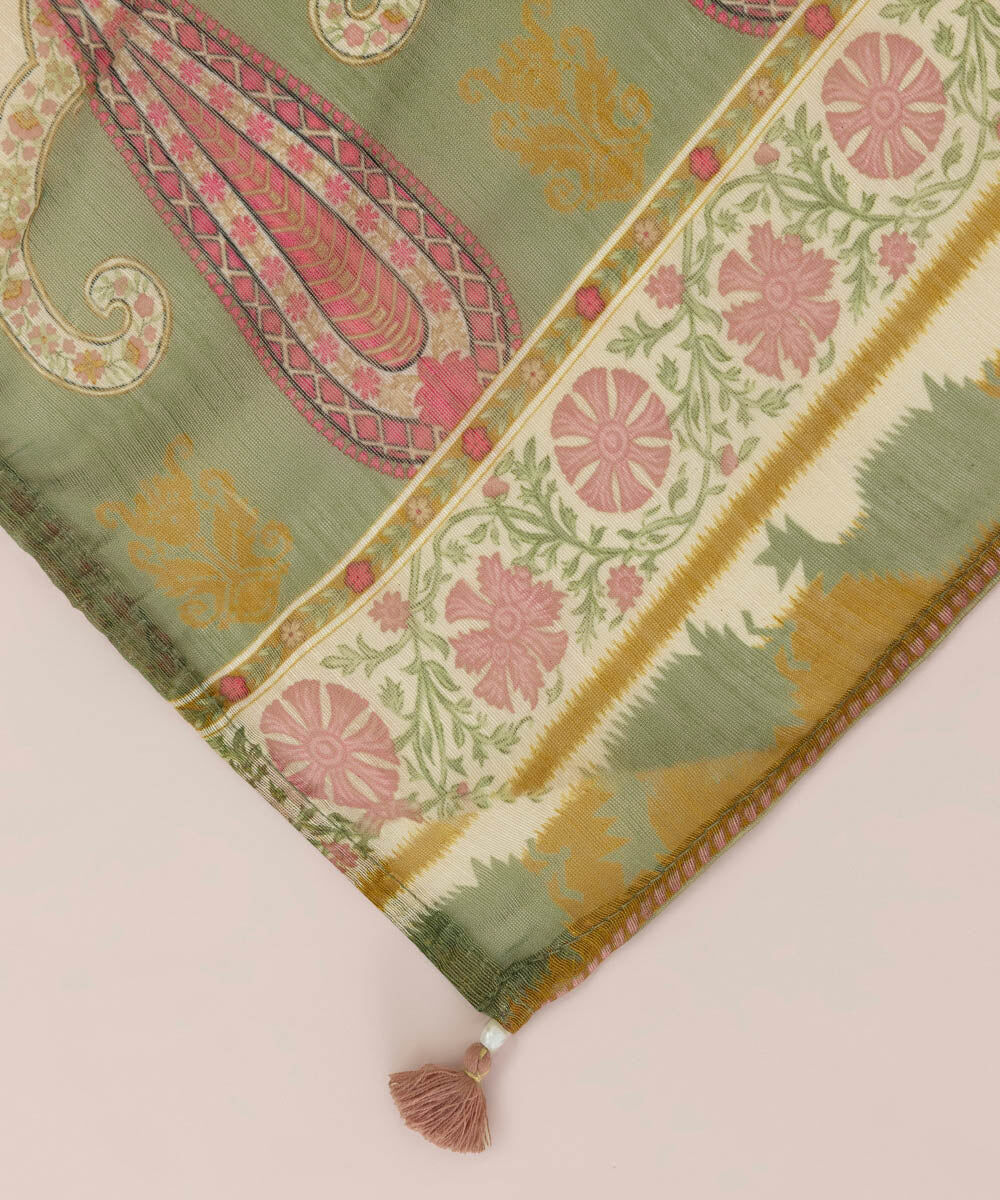 Woman - Printed Manaar Dupatta