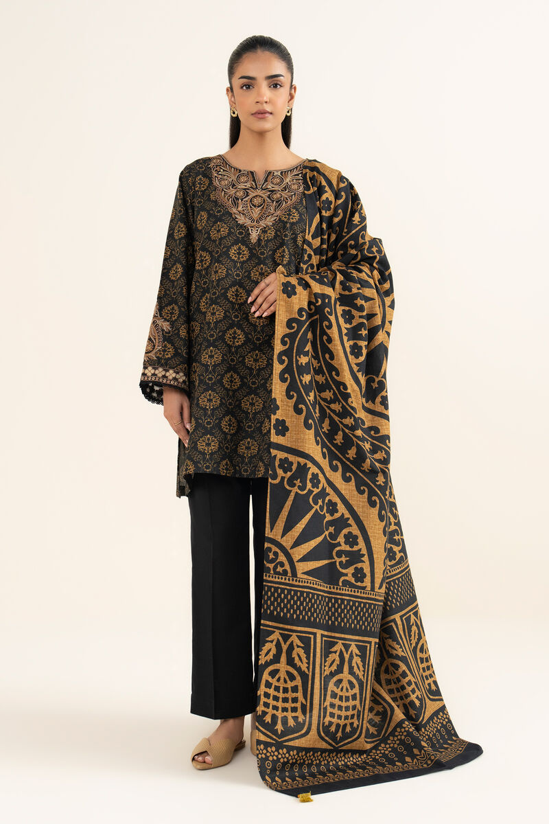 Printed Khaddar Dupatta