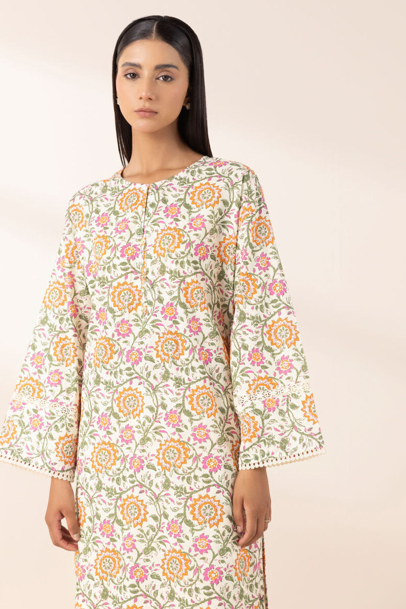 Printed Crosshatch Shirt