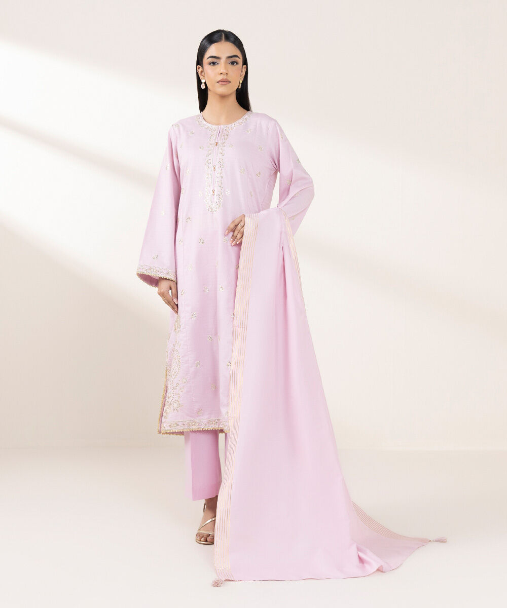 03PCLRXW254D Solid Dupatta 03PCLRXW254D