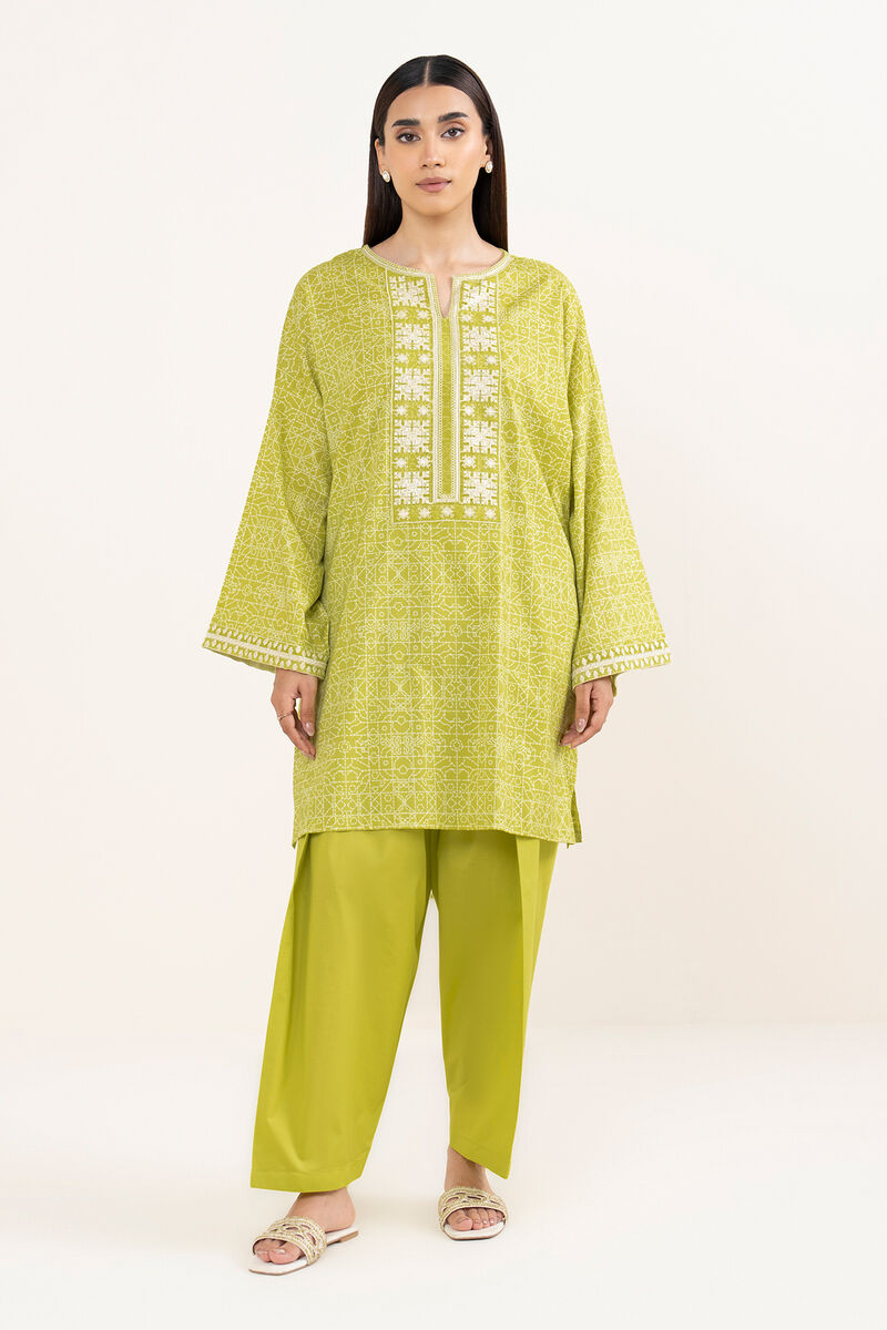 Embroidered Lawn Viscose Shirt