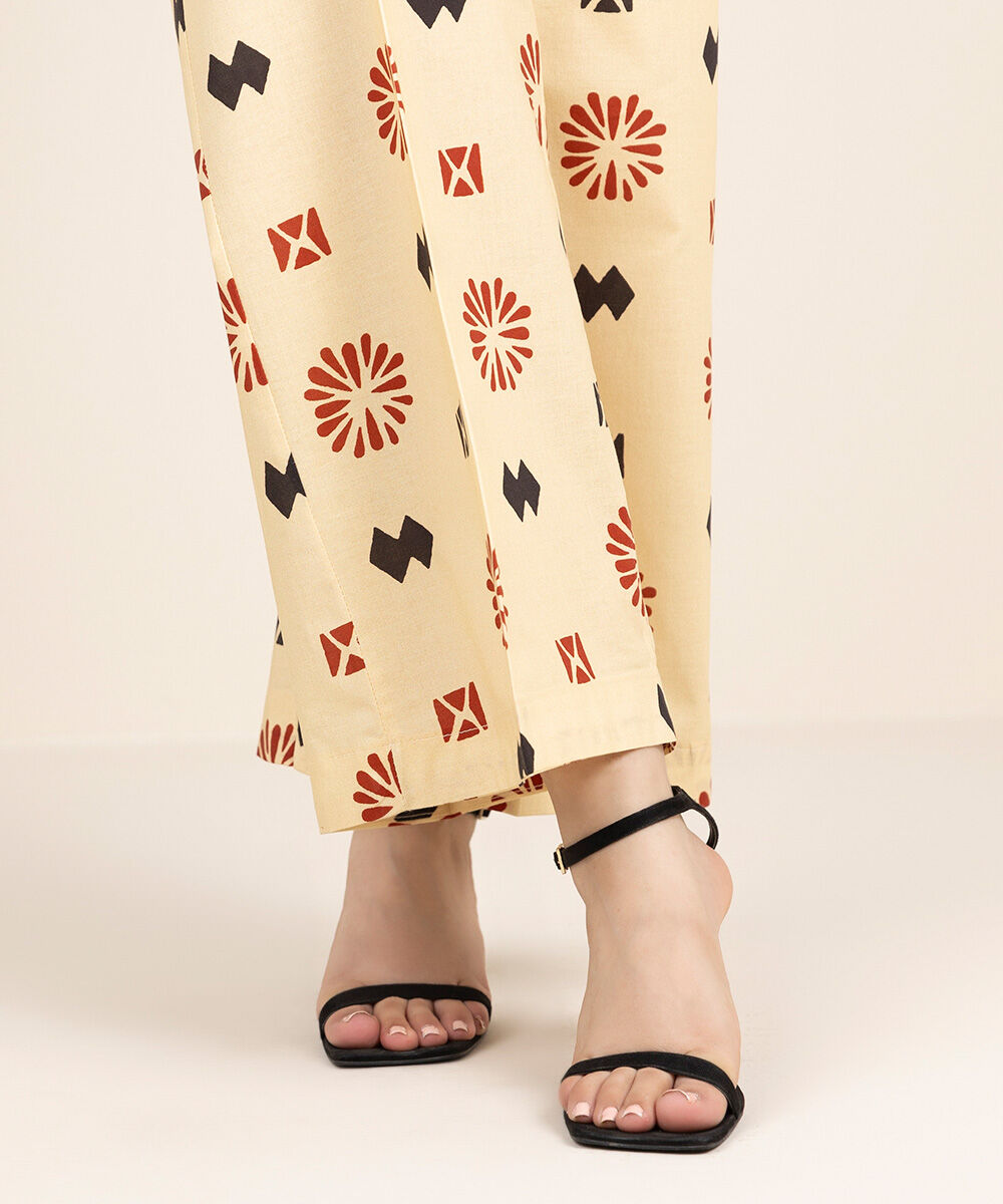 Women's RTW Cambric Multi Printed Culottes