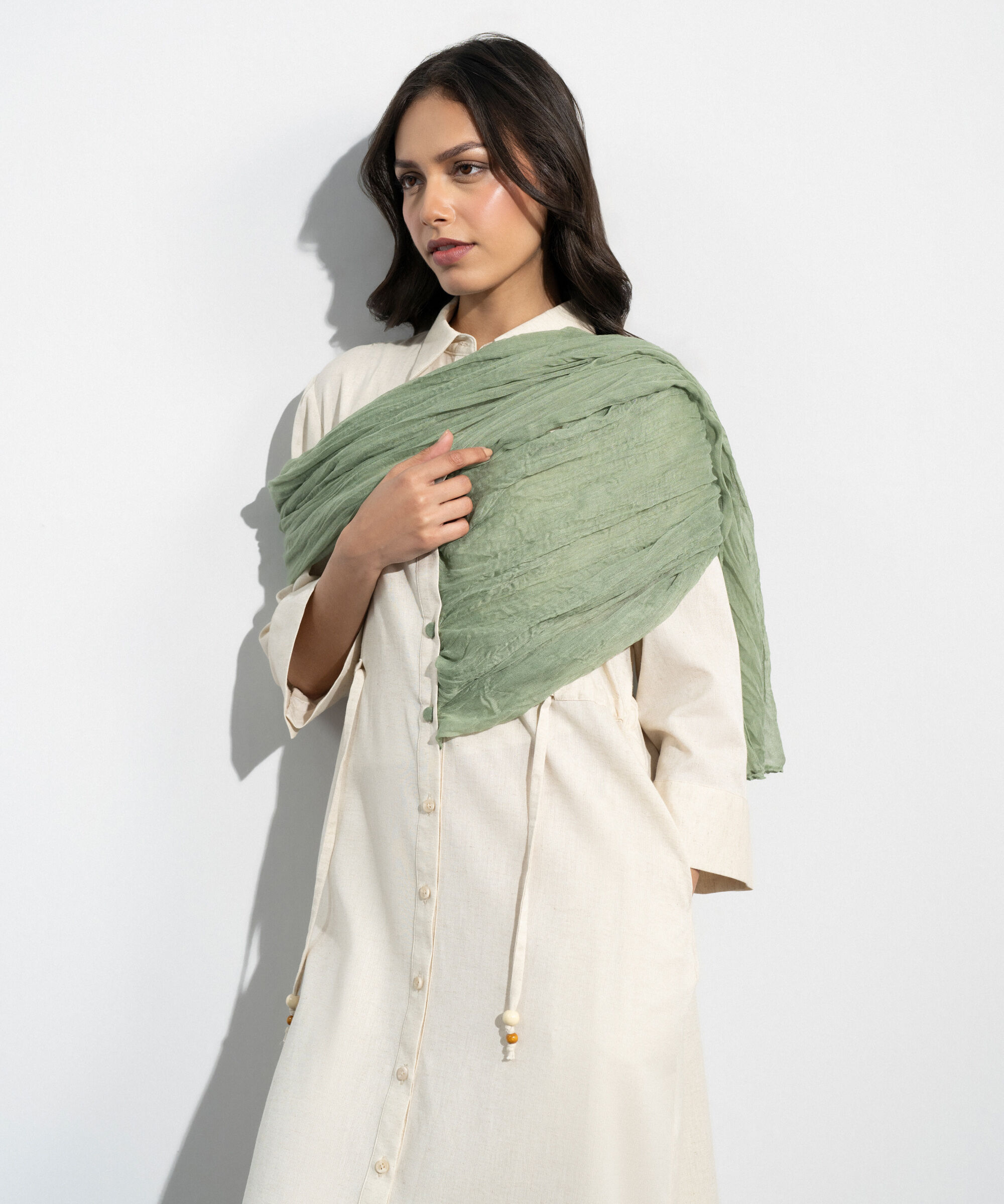 Sage Green Scarf WSCF26V10018