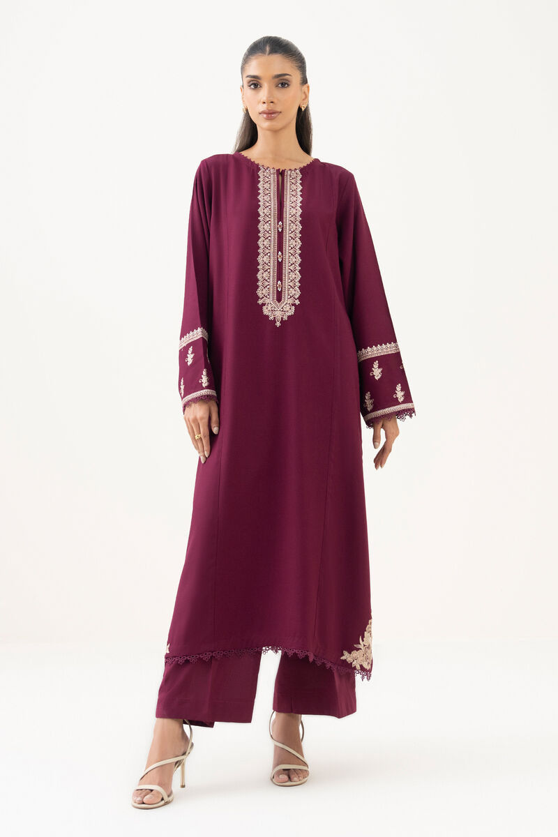 Embroidered Cotton Viscose Shirt